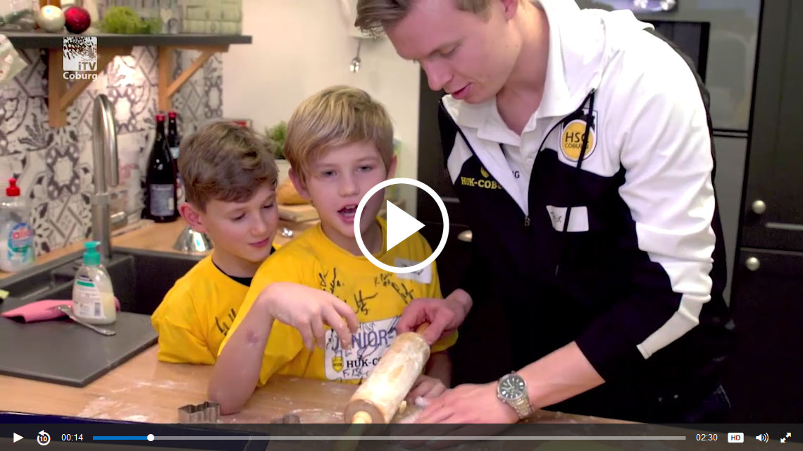 iTV: Plätzchen Backen mit den HSC-Profis